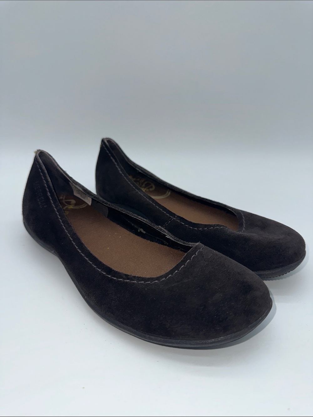 Merrell Women's Dark Brown Suede Ballet Flats